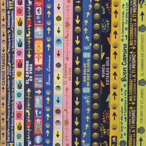 Pulseras tela Camino