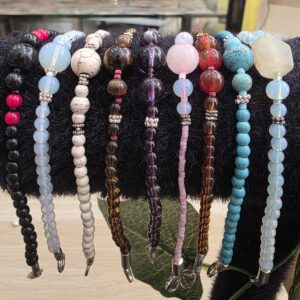 Pulseras Minerales (con cierre)