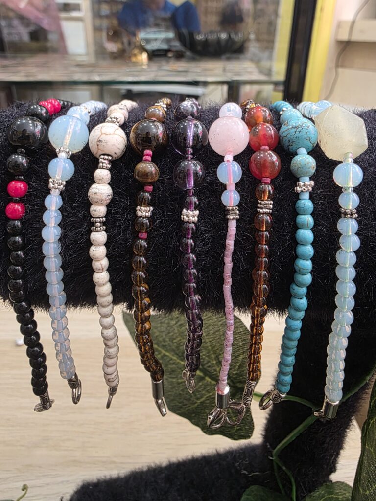 Pulseras Minerales (con cierre)