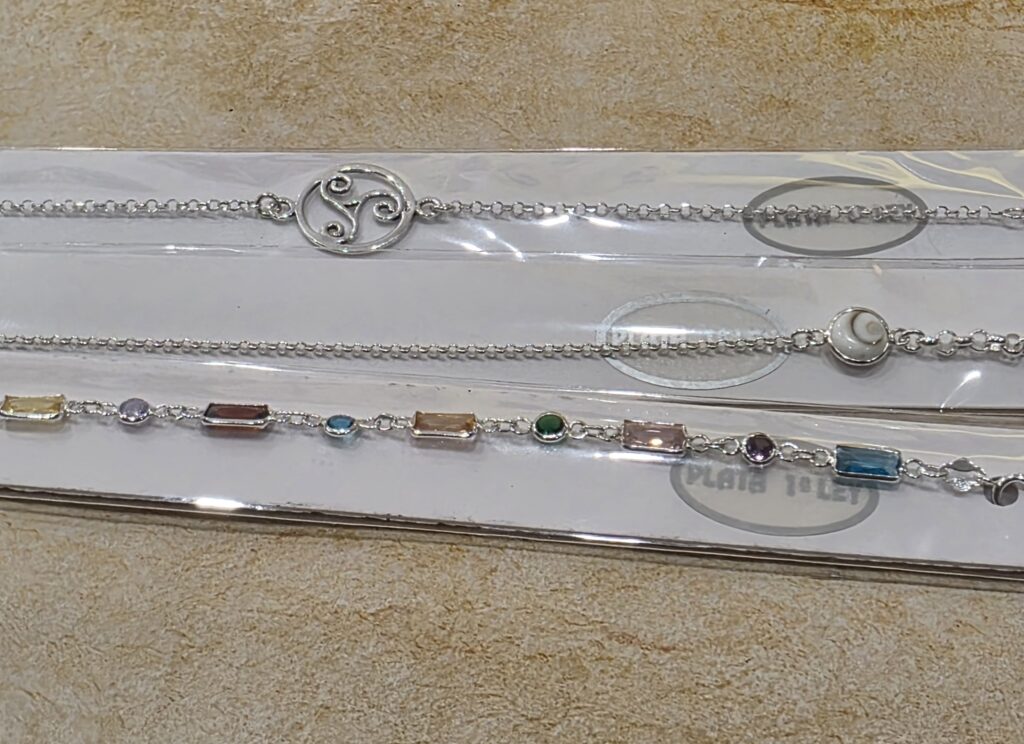 Pulseras plata de ley