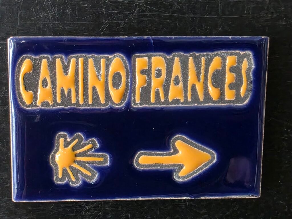 Imán cerámico "Camino Francés"